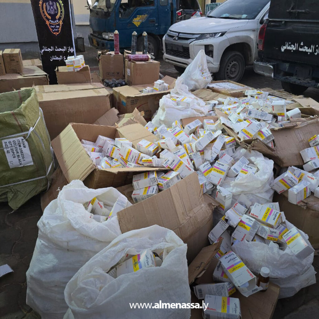 Extra 6.jpg1 6 ضبط أدوية منتهية الصلاحية في البطنان