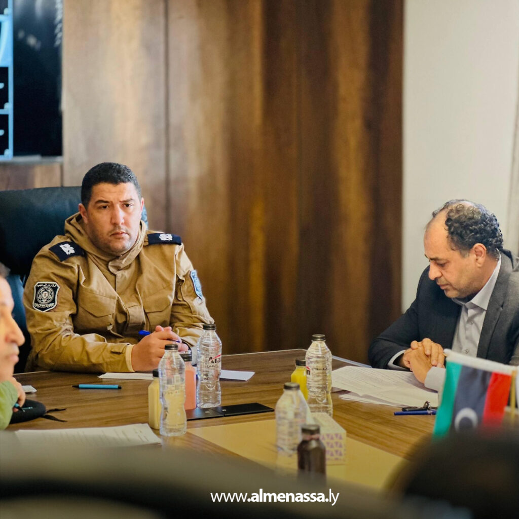 Extra .jpg4 اللجنة المعنية بمكافحة الهجرة غير الشرعية تعقد اجتماعها الثاني في بنغازي