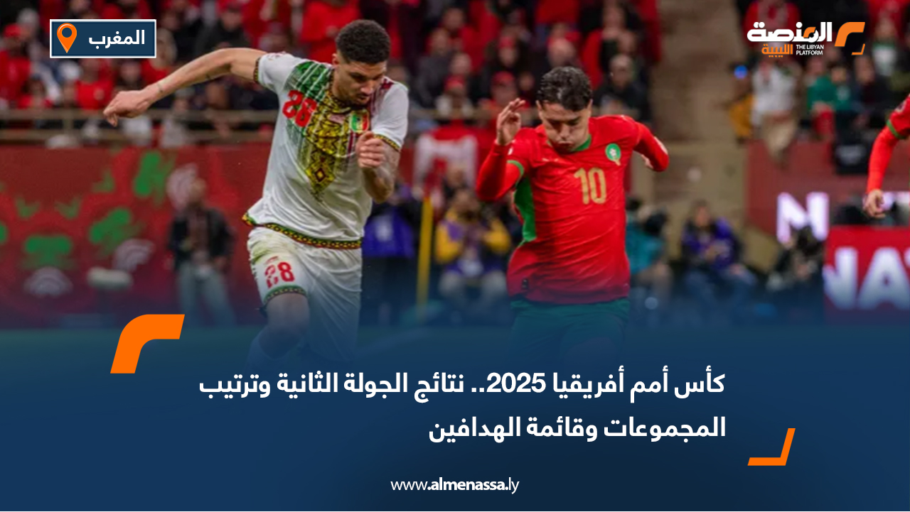 كأس أمم أفريقيا 2025.. نتائج الجولة الثانية وترتيب المجموعات وقائمة الهدافين