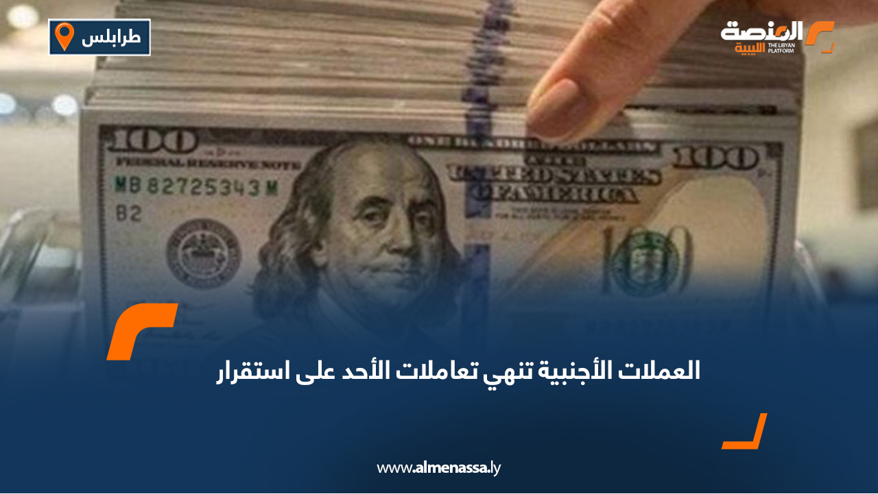 العملات الأجنبية تنهي تعاملات الأحد على استقرار