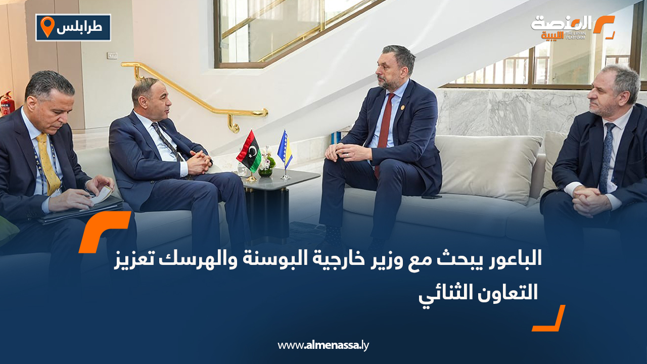 الباعور يبحث مع وزير خارجية البوسنة والهرسك تعزيز التعاون الثنائي