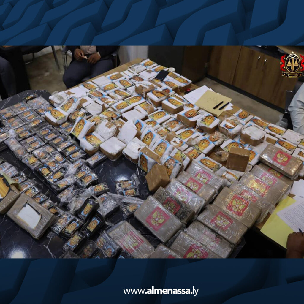 extra Recovered 3.jpg4 3 حبس اثنين من تشكيل عصابي بعد ضبط شحنة ضخمة من الحشيش والكوكايين في طبرق