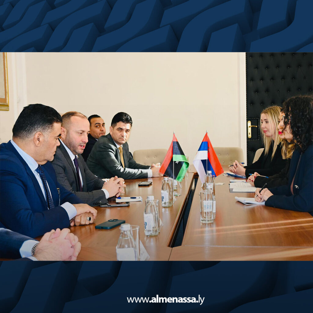 توقيع مذكرة تفاهم بين ليبيا وصربيا لإنشاء غرفة تجارية مشتركة 6 extra Recovered 9.jpg8 9