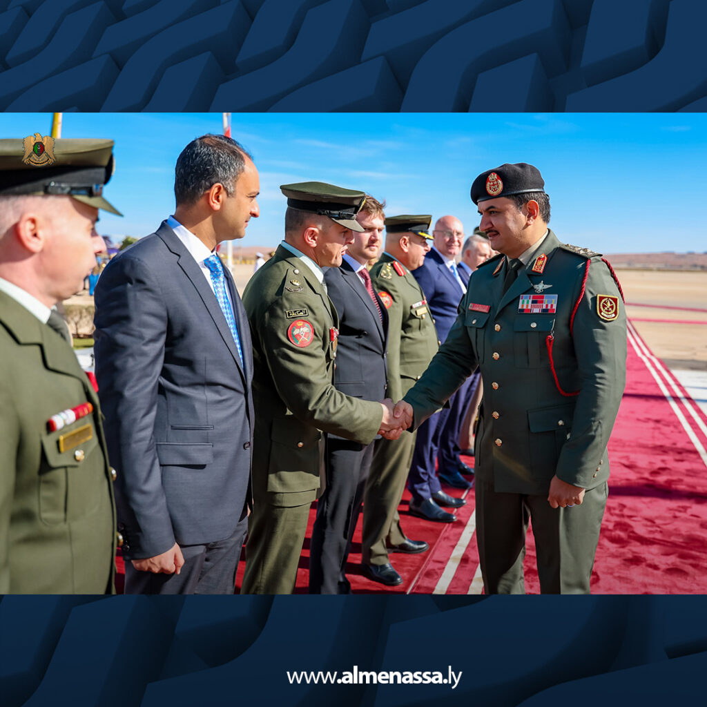 Extra 1.jpg38 1 القائد العام يستقبل وفدا رفيع المستوى من المملكة الأردنية الهاشمية