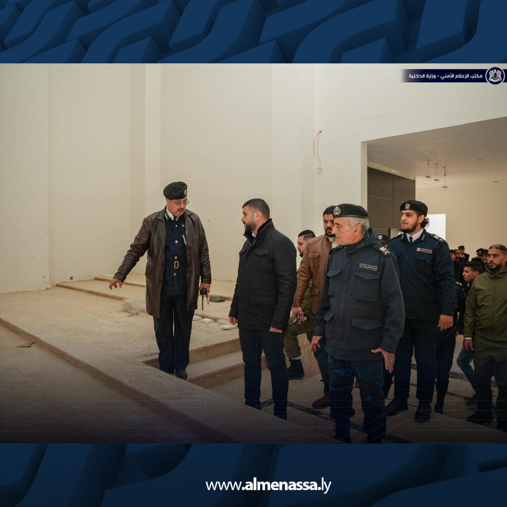 Extra 11.jpg9 11 وكيل وزارة الداخلية يتفقد مشاريع أمنية وخدمية بمدينة البيضاء ويؤكد قرب دخولها الخدمة