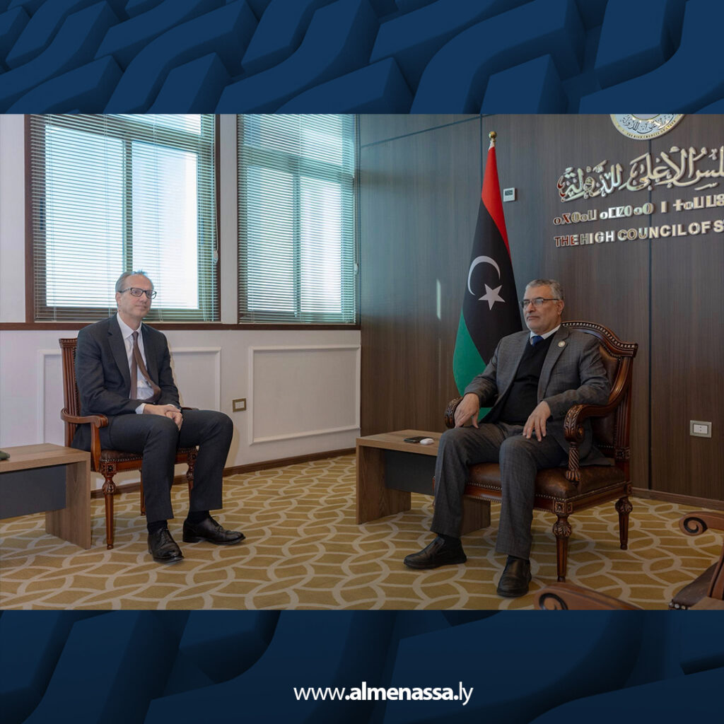 Extra 125 تكالة والسفير البريطاني يبحثان مسار العملية السياسية وآفاق التوافق الوطني في ليبيا