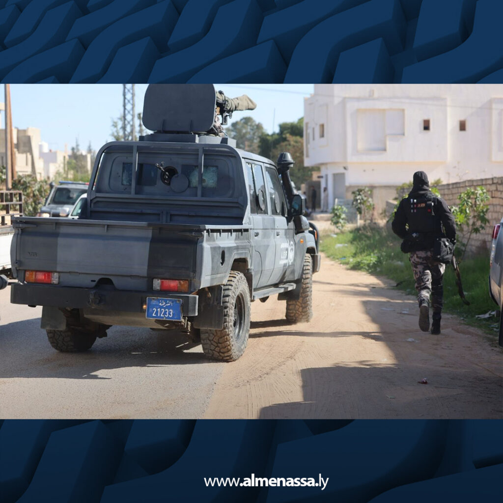 Extra 127 إنفاذ القانون تخلي قطعة أرض بالسواني تنفيذا لتعليمات المحامي العام جنوب طرابلس