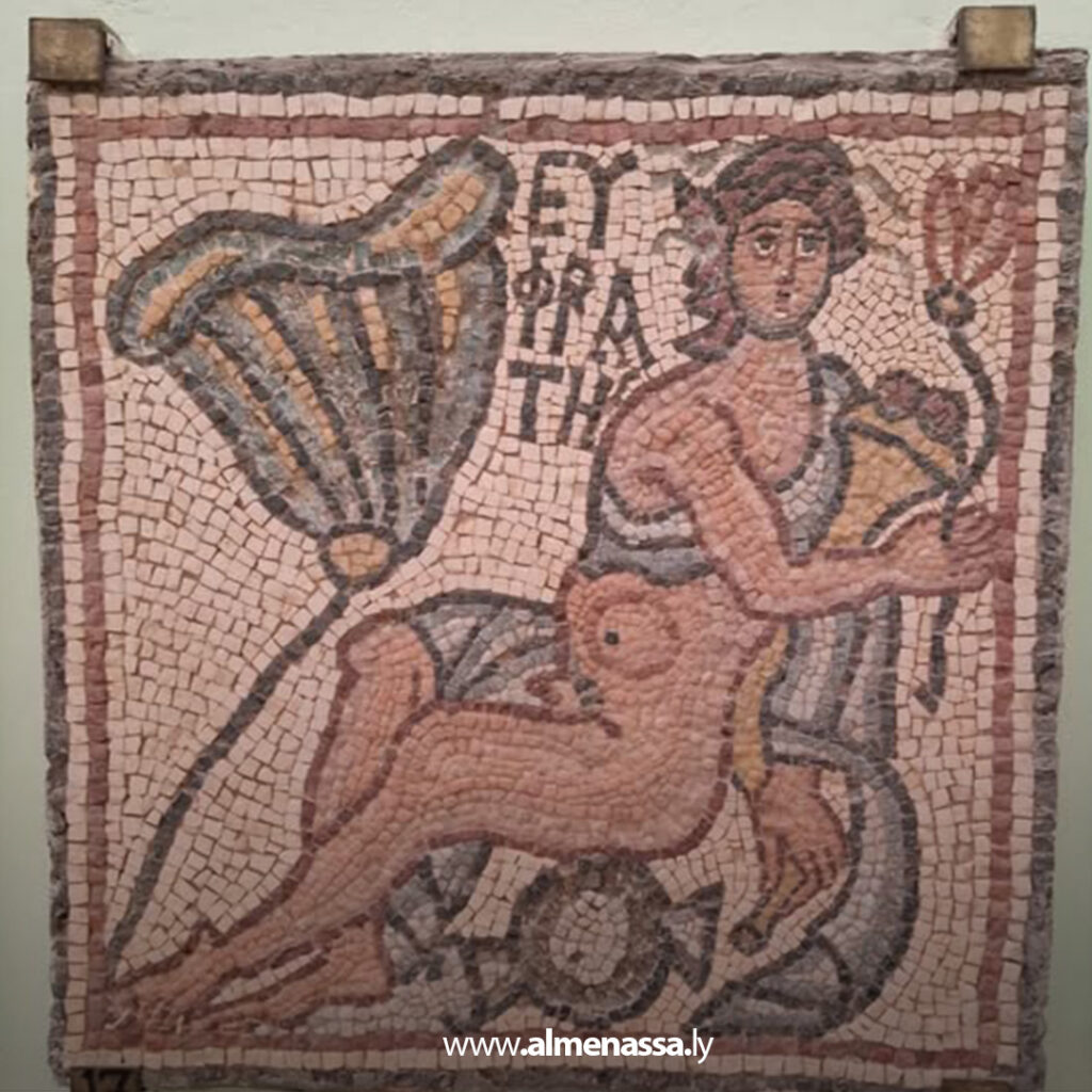 فسيفساء قصر ليبيا البيزنطي توثق أنهار الجنة الأربعة بأسلوب فني وروحي فريد