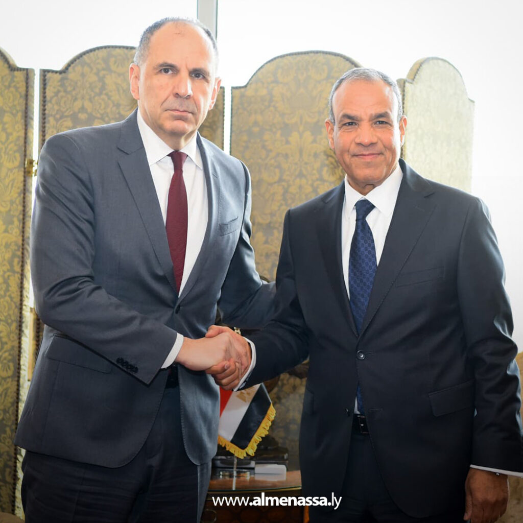 Extra 144 مصر واليونان تؤكدان دعم الحل السياسي في ليبيا خلال مشاورات وزارية