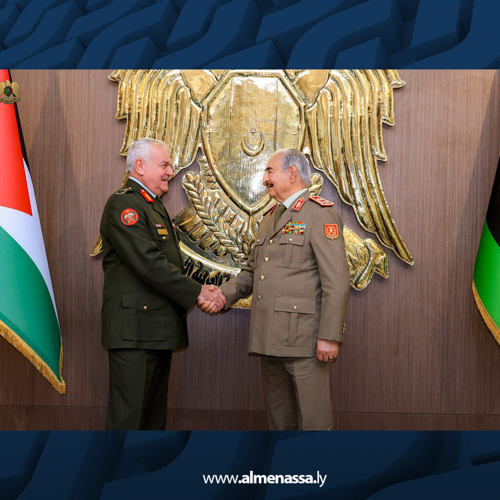 Extra 145 القائد العام يستقبل وفدا رفيع المستوى من المملكة الأردنية الهاشمية