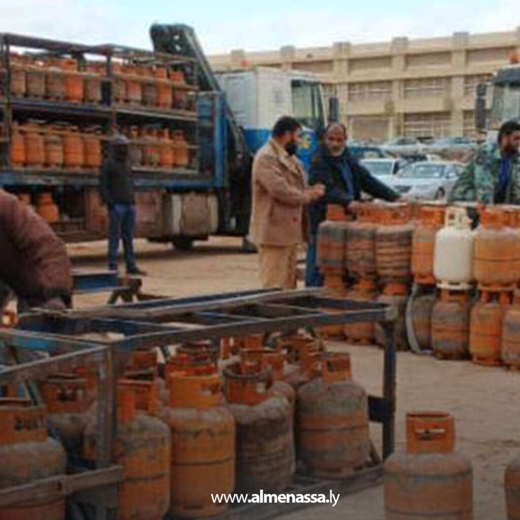 توزيع مباشر لأسطوانات الغاز في طبرق لضمان استقرار الإمدادات