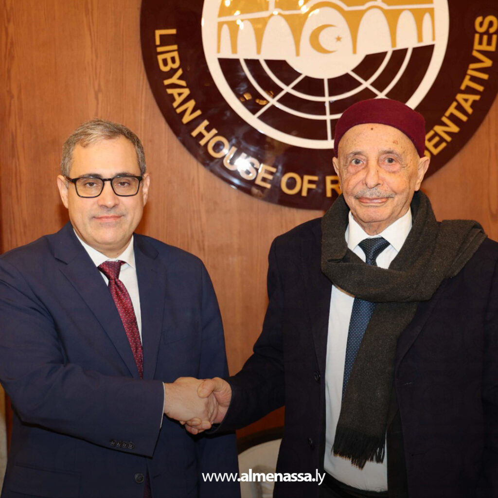 Extra 2.jpg11111 2 رئيس مجلس النواب يلتقي القائم بأعمال السفارة الأمريكية لدى ليبيا