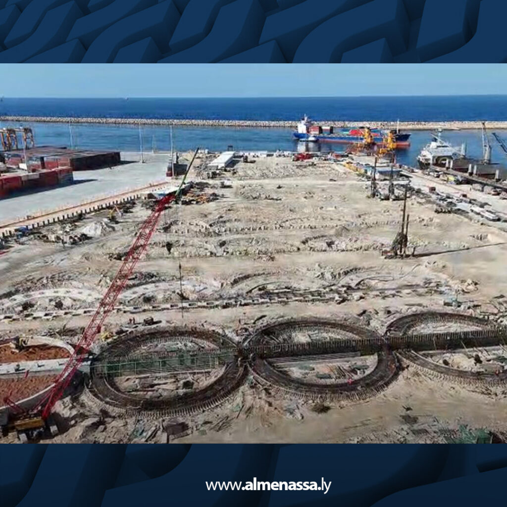 Extra 2.jpg4 2 اكتمال المرحلة الأولى من مشروع صوامع الحبوب بميناء المنطقة الحرة جليانة