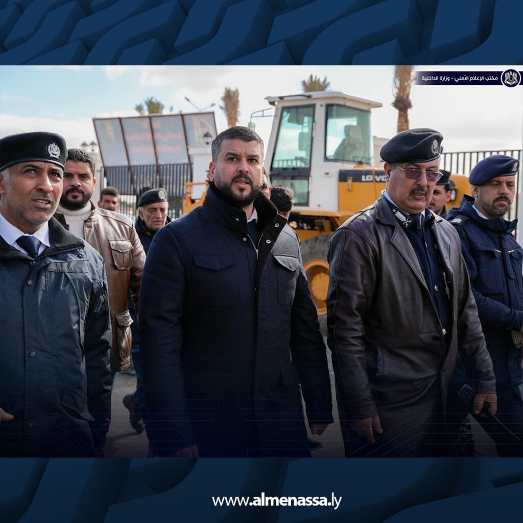 Extra 24.jpg6 24 وكيل وزارة الداخلية يتفقد مشاريع أمنية وخدمية بمدينة البيضاء ويؤكد قرب دخولها الخدمة