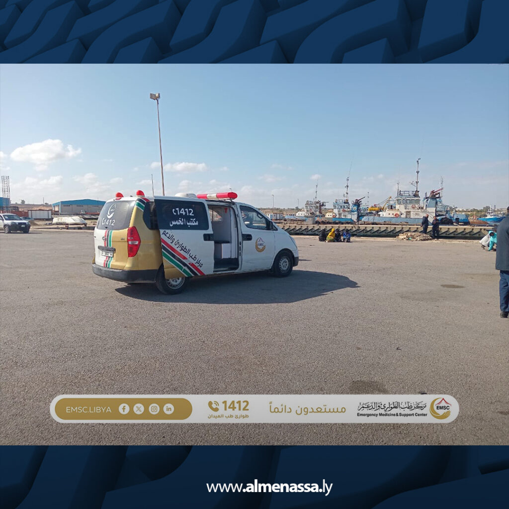 Extra 25.jpg8 25 إنقاذ 99 مهاجرا قبالة ميناء الخمس وتقديم الرعاية الطبية العاجلة لهم