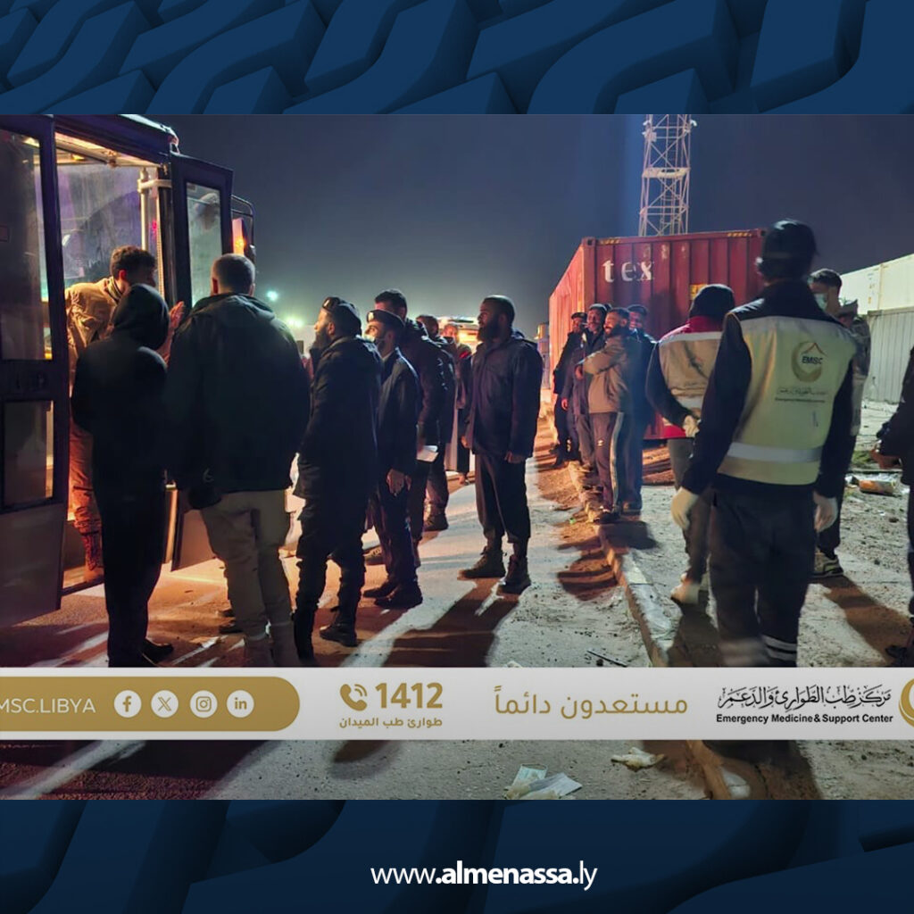 Extra 28.jpg7 28 إنقاذ 99 مهاجرا قبالة ميناء الخمس وتقديم الرعاية الطبية العاجلة لهم