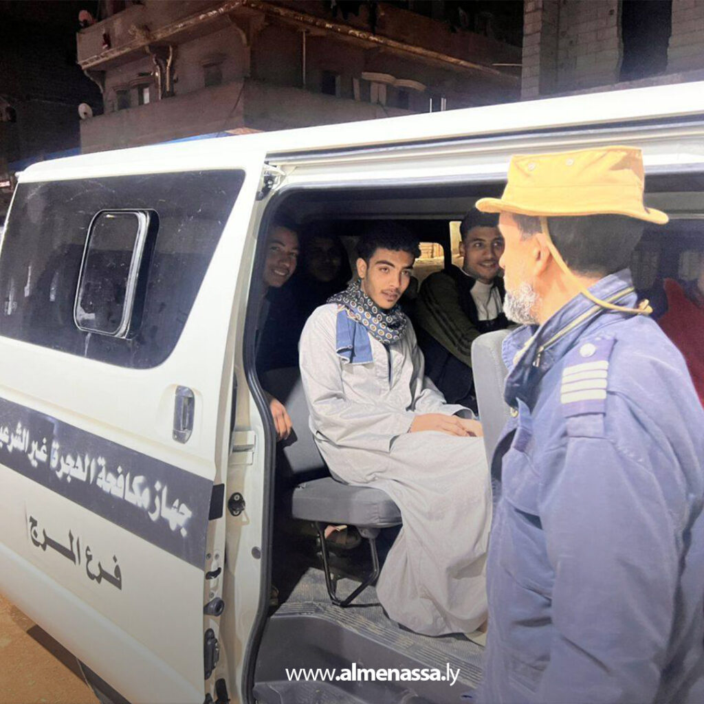 جهاز مكافحة الهجرة غير الشرعية بالمرج يواصل حملاته اليومية لضبط أوضاع الوافدين 4 Extra 3.jpg111 3