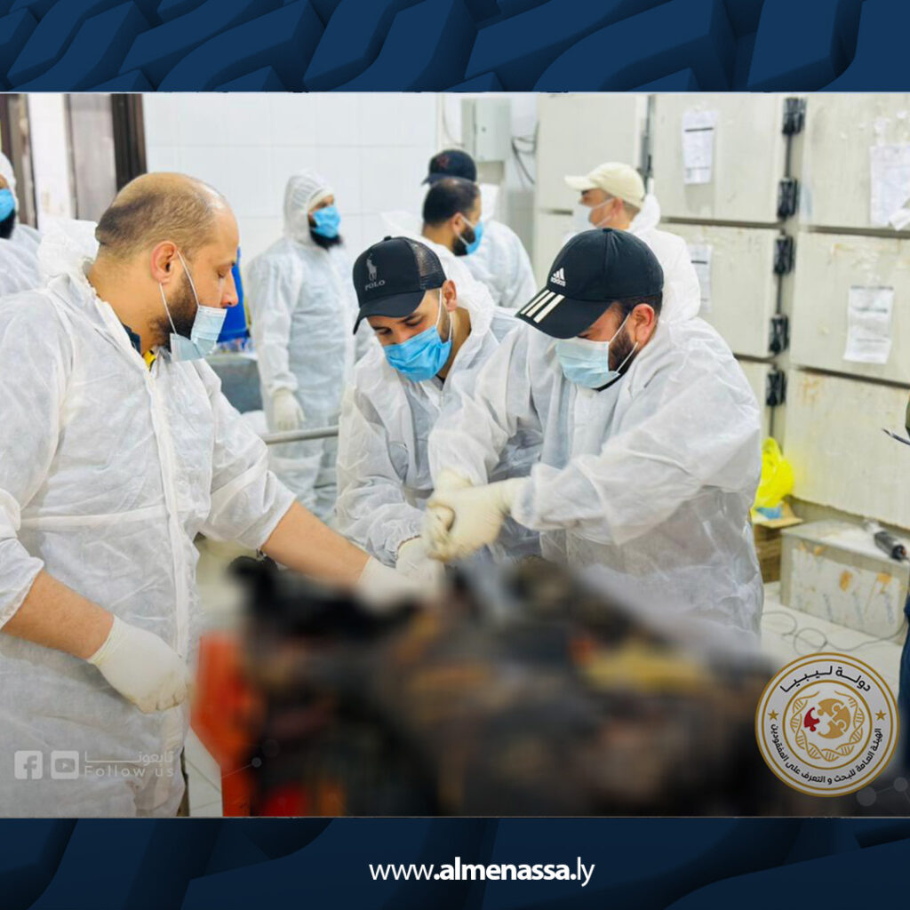 Extra 35.jpg5 35 الهيئة العامة للبحث والتعرف على المفقودين تواصل إجراءات تحديد هويات ضحايا حادث أبوقرين