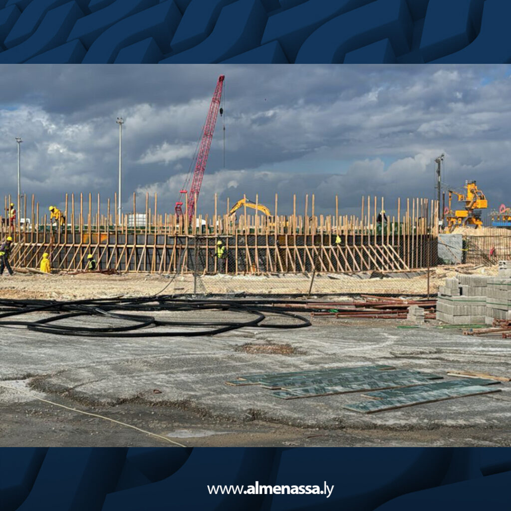 Extra 4.jpg2 4 اكتمال المرحلة الأولى من مشروع صوامع الحبوب بميناء المنطقة الحرة جليانة