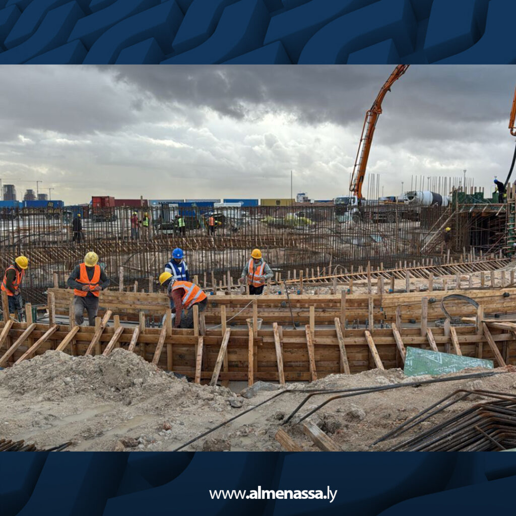 Extra 4.jpg3 4 اكتمال المرحلة الأولى من مشروع صوامع الحبوب بميناء المنطقة الحرة جليانة