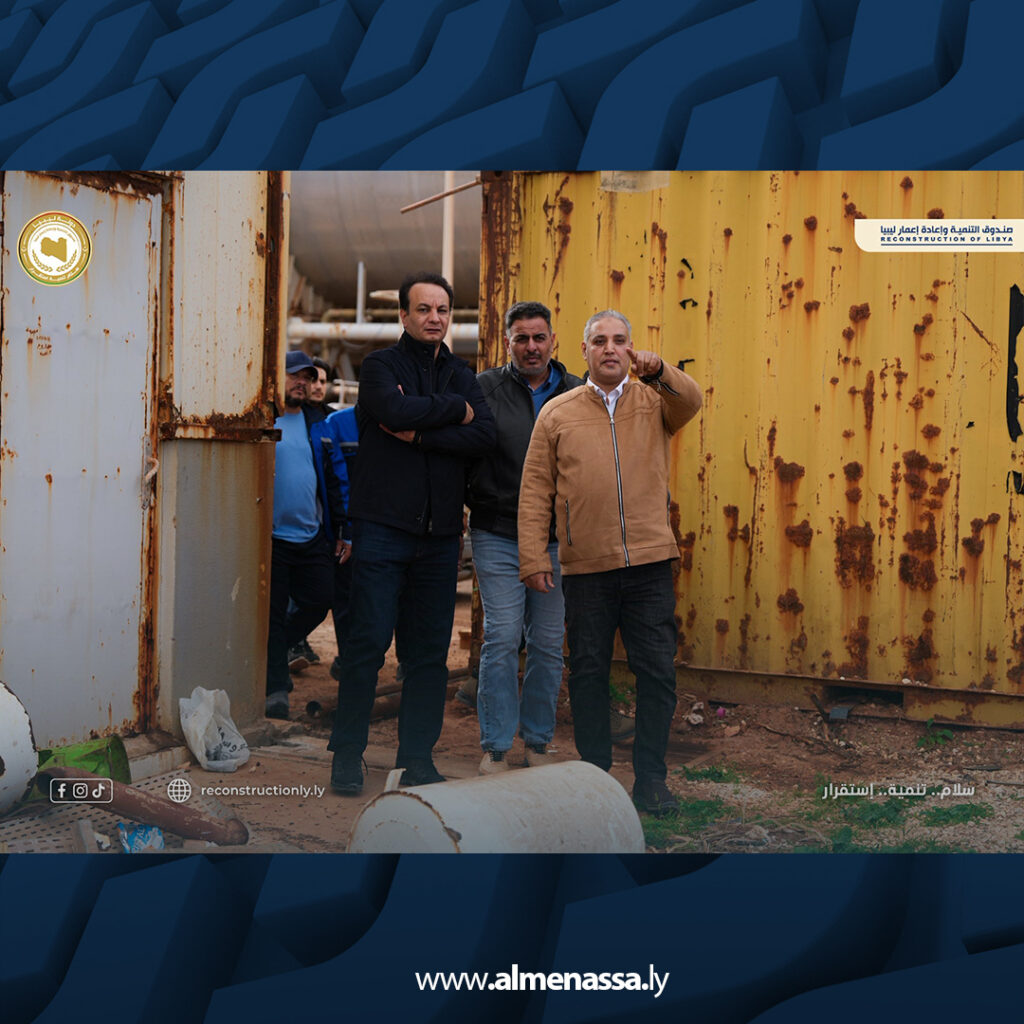 Extra 4.jpg7 4 مدير عام صندوق التنمية يتفقد أوضاع المحطة البخارية في سوسة