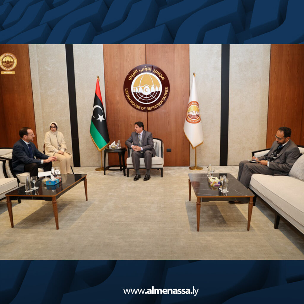 Extra 40 النائب يوسف العقوري يبحث مع القنصل اليوناني آفاق التعاون وتسهيل السفر بين البلدين