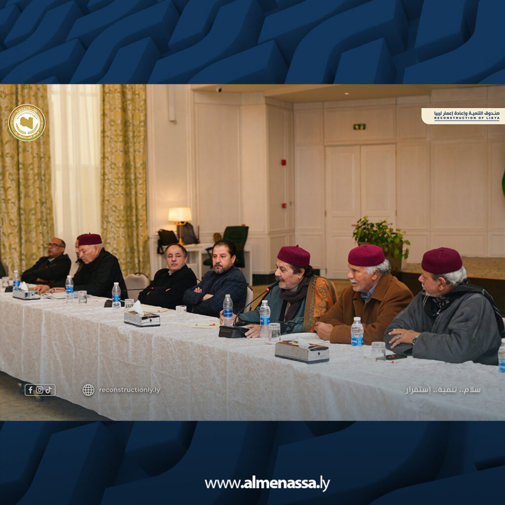 مدير عام صندوق التنمية يبحث مع مشائخ الجبل الأخضر خطط المشاريع والخدمات 1 Extra 41