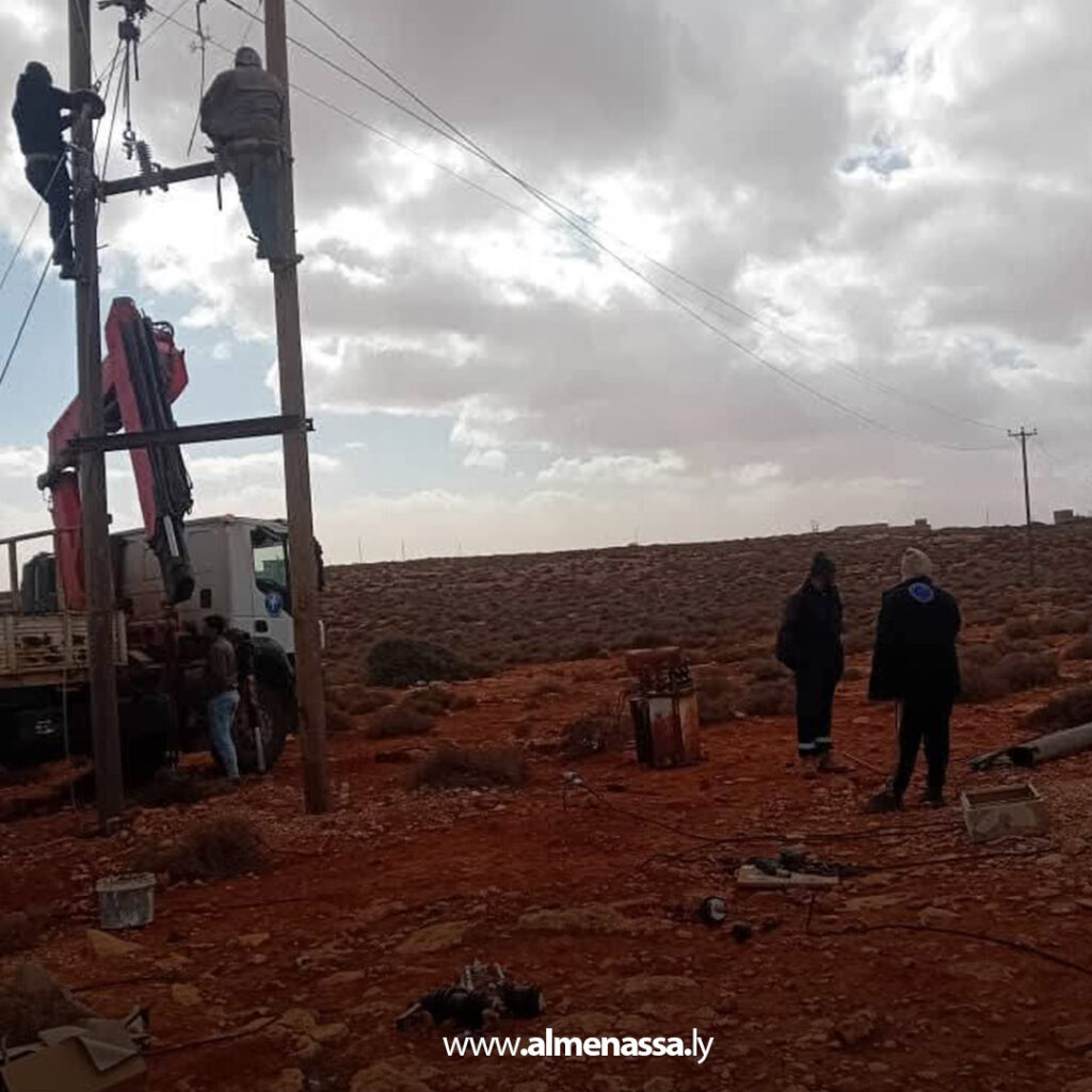 Extra 44.jpg1 44 شركة الكهرباء: إعادة التيار لأجزاء من مدينة درنة بعد أعمال صيانة