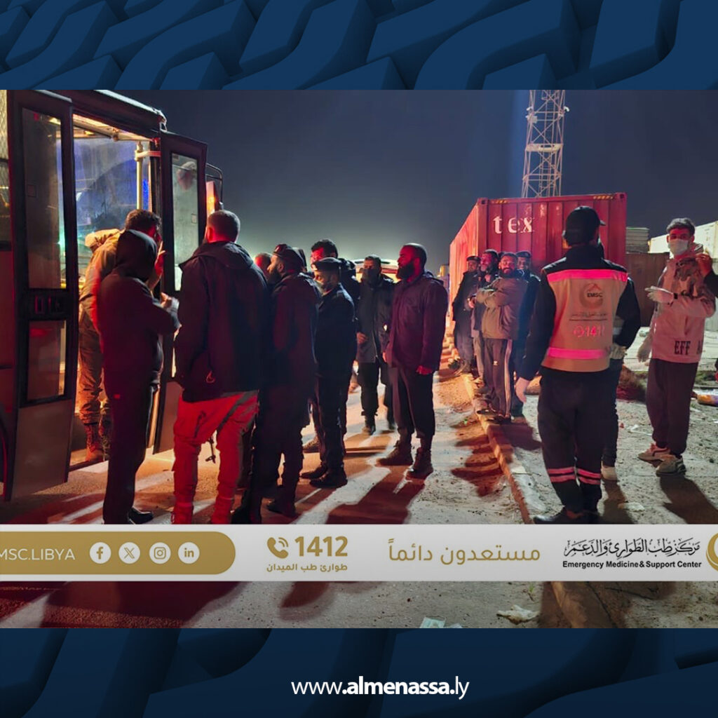 Extra 49.jpg5 49 إنقاذ 99 مهاجرا قبالة ميناء الخمس وتقديم الرعاية الطبية العاجلة لهم