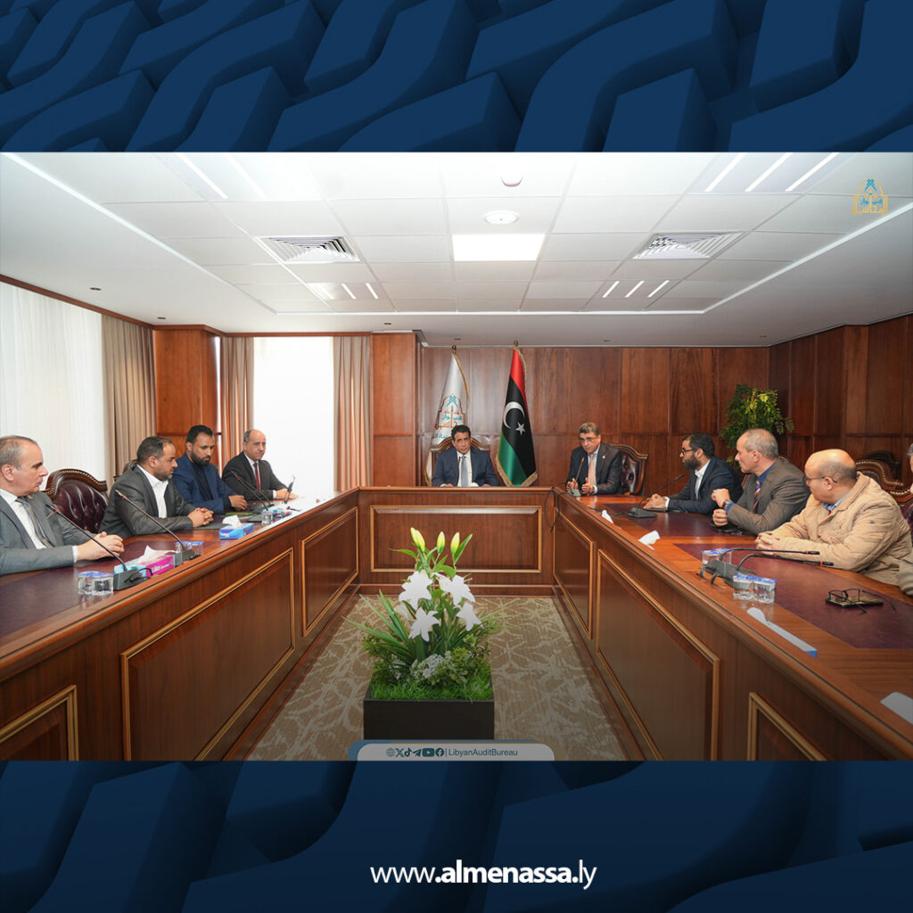 Extra 5.jpg6 5 المنفي يتابع أوضاع ديوان المحاسبة ويشيد بدوره في حماية المال العام