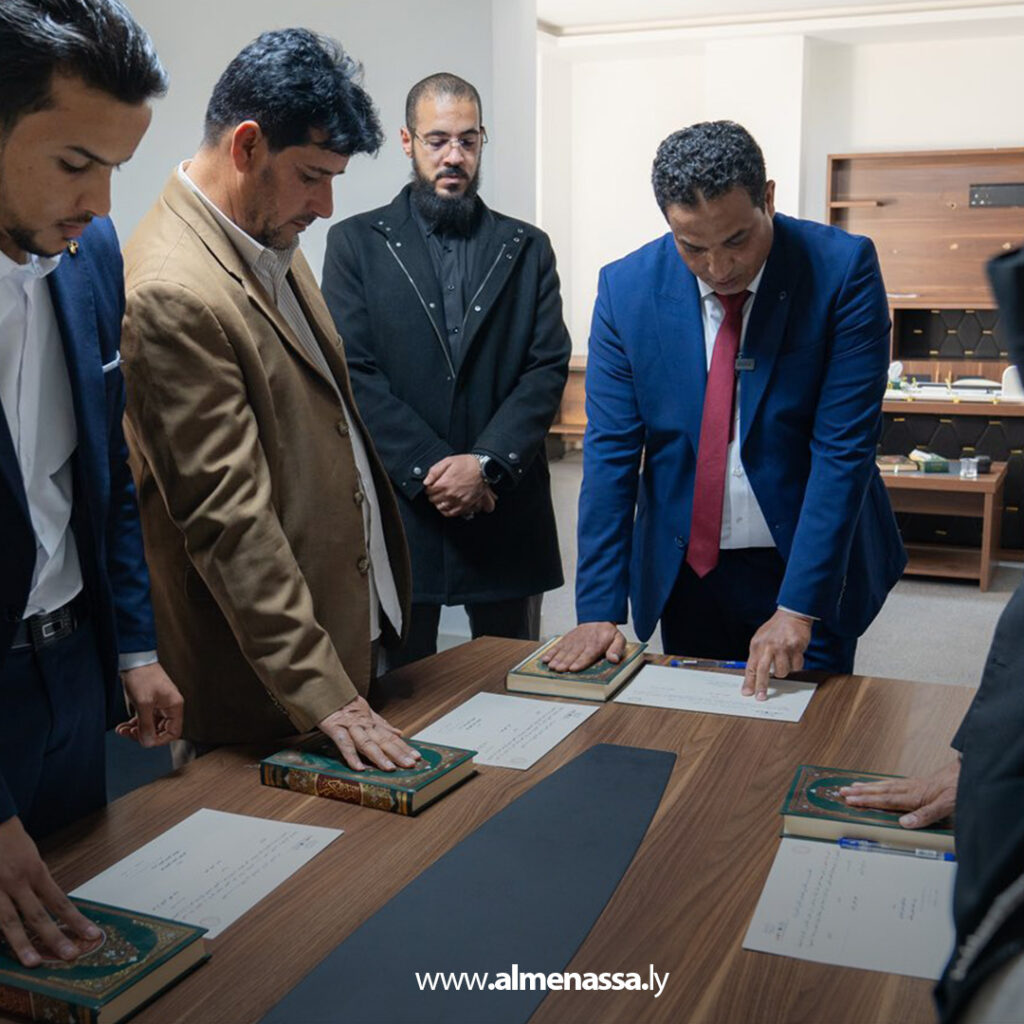 Extra 59 عميد بلدية الشويرف وأعضاء المجلس البلدي يؤدون القسم القانوني