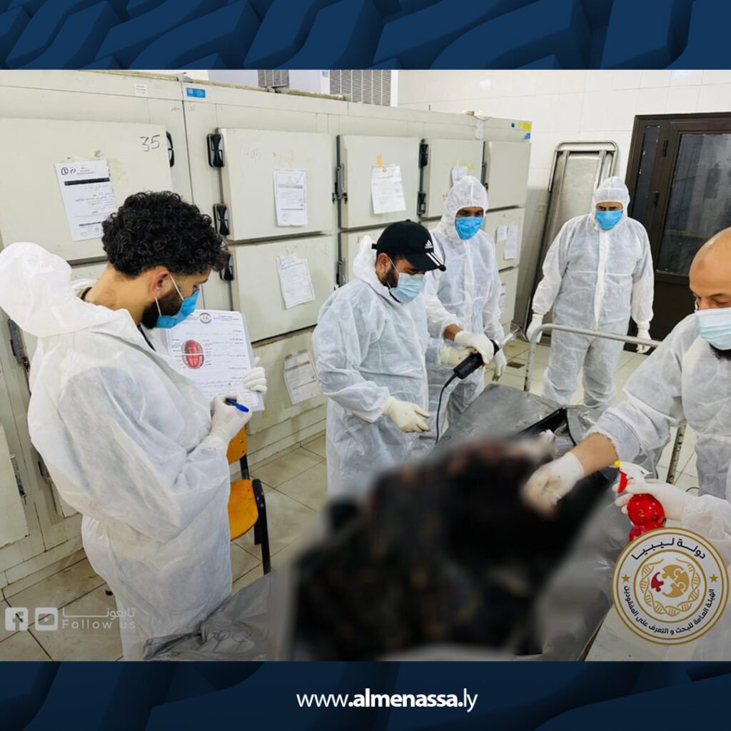 Extra 62.jpg1 62 الهيئة العامة للبحث والتعرف على المفقودين تواصل إجراءات تحديد هويات ضحايا حادث أبوقرين