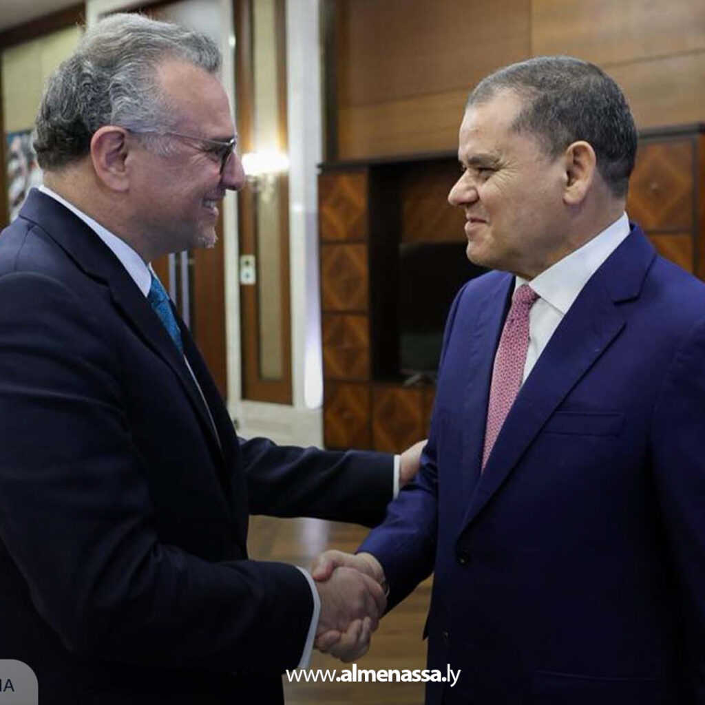 الدبيبة يستقبل كبير مستشاري الرئيس الأمريكي لتعزيز الشراكة الليبية الأمريكية