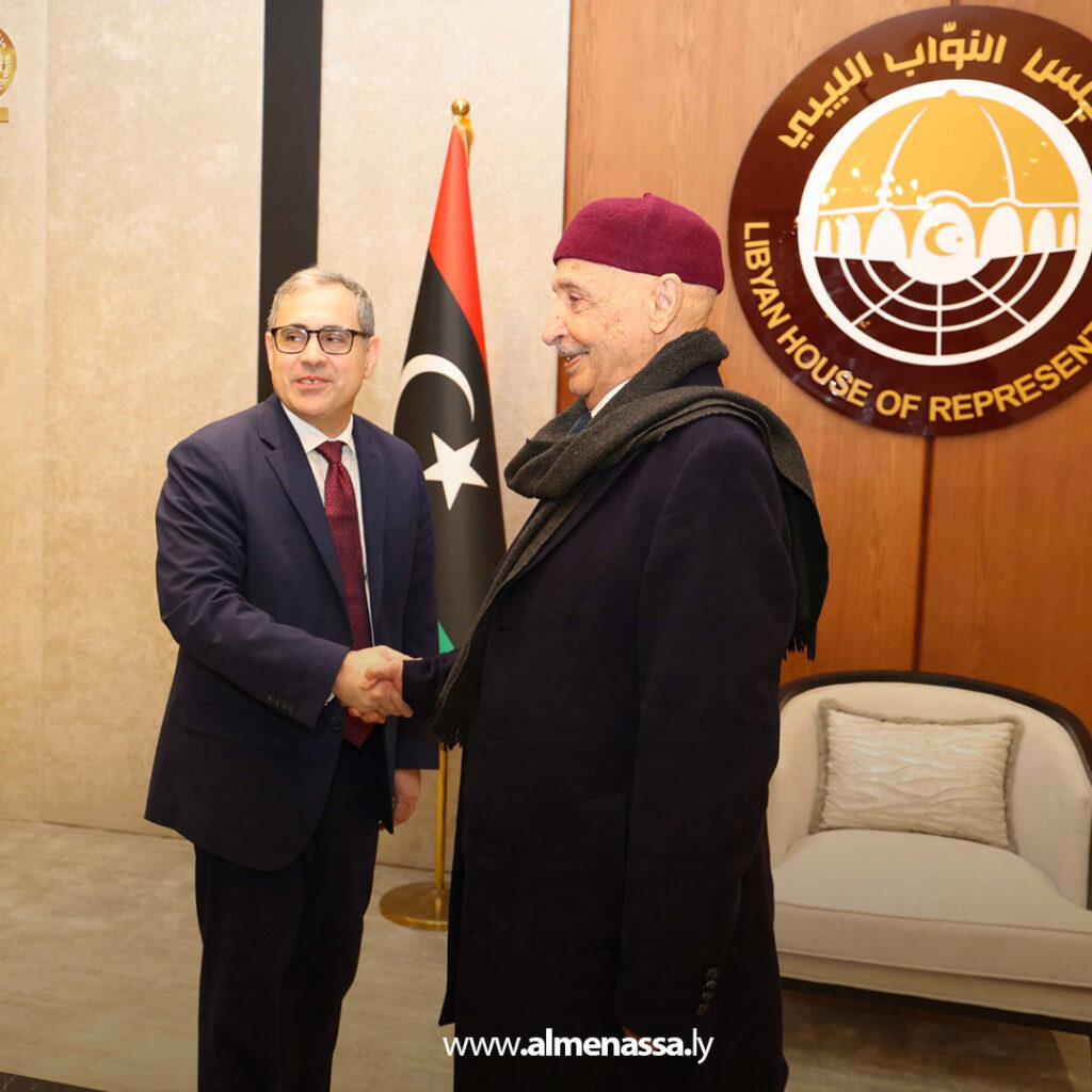 Extra 77.jpg11 77 رئيس مجلس النواب يلتقي القائم بأعمال السفارة الأمريكية لدى ليبيا