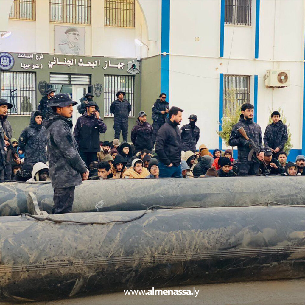 Extra 80.jpg1 80 إحباط رحلة تهريب بحري إلى اليونان وضبط 76 مهاجر في أمساعد