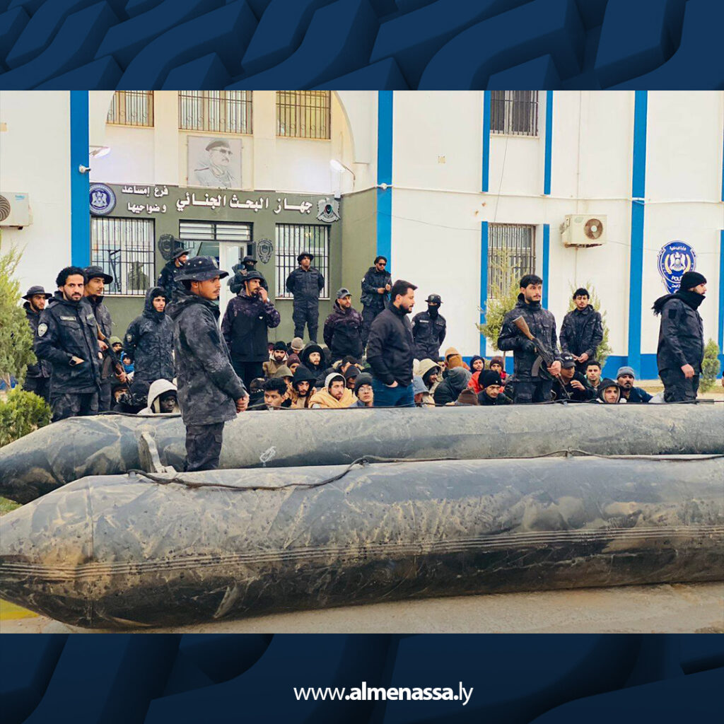 Extra 87.jpg3 87 جهاز البحث الجنائي بأمساعد يوقف 76 مهاجراً ويكشف شبكة تهريب دولية