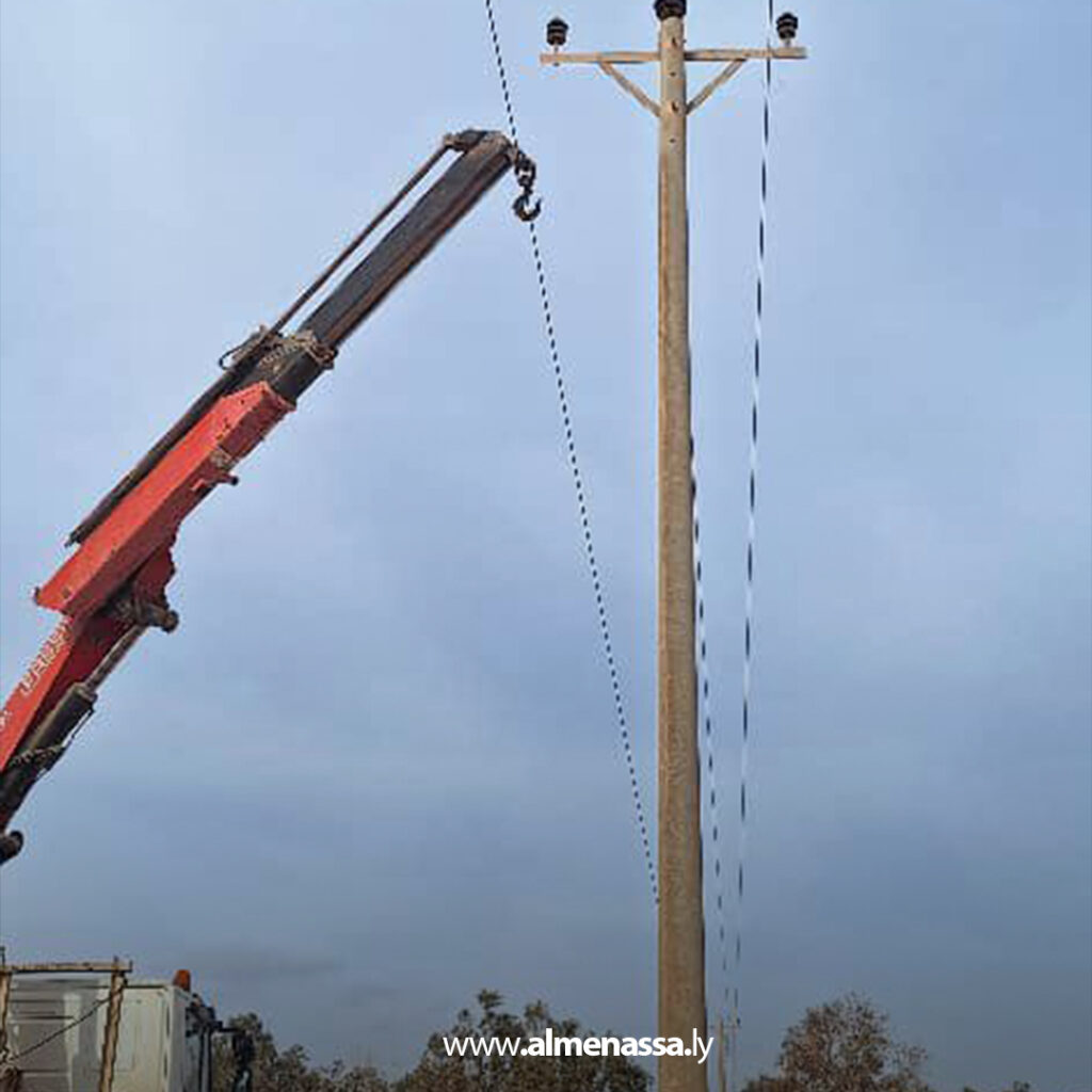 Extra 91.jpg2 91 إصلاح عاجل للشبكة الكهربائية في الجبل الأخضر بعد العاصفة الأخيرة