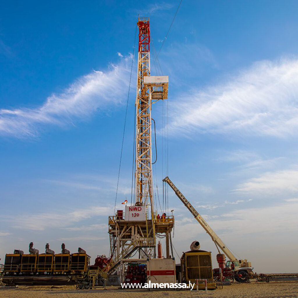 شركة الهروج تضع البئر B120 بحقل آمال على الإنتاج وتضيف 1800 برميل يوميًا