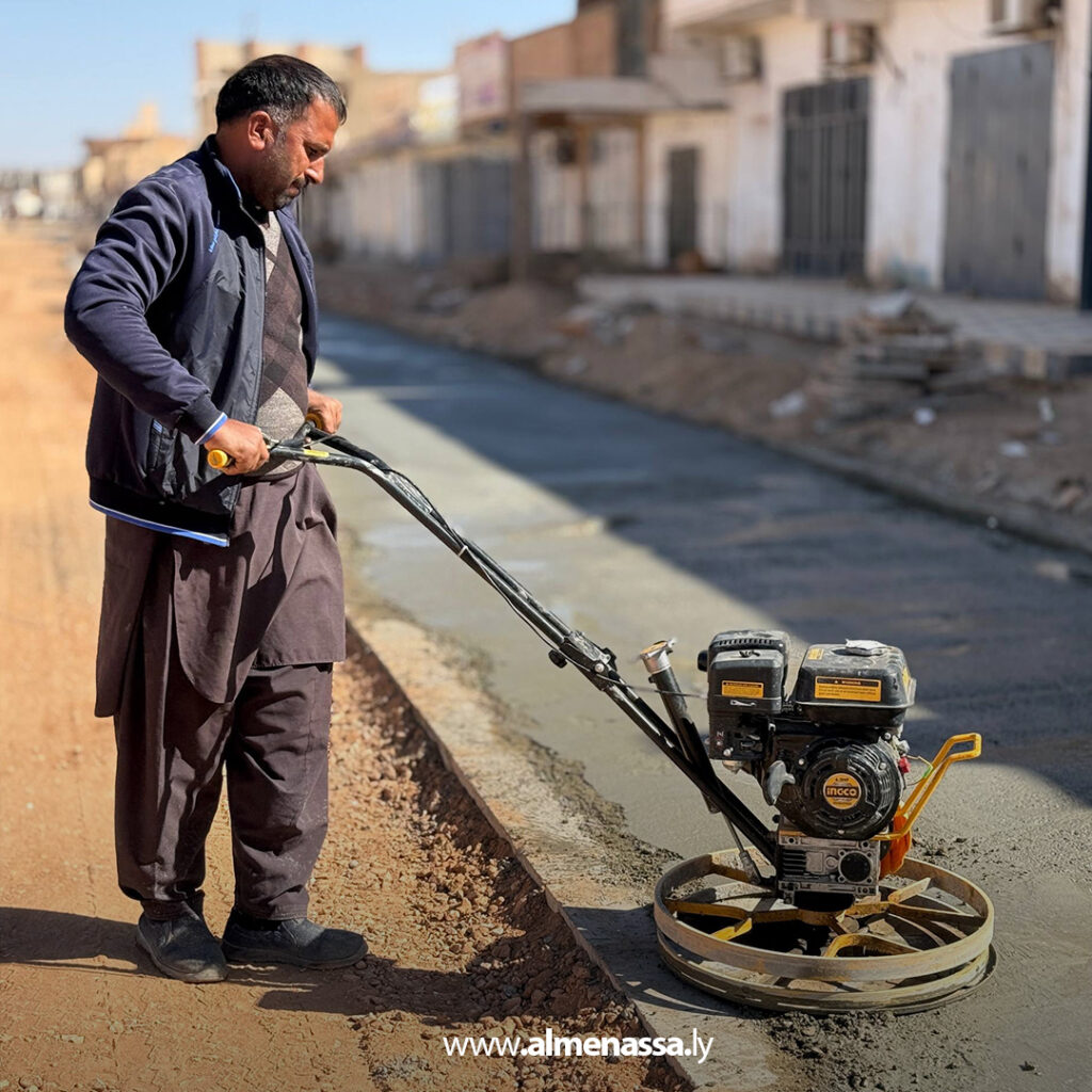 Extra 1.jpg11 1 مشروع طريق براك سبها: تقدم ملحوظ في الرصف بطول 14 كيلومترًا