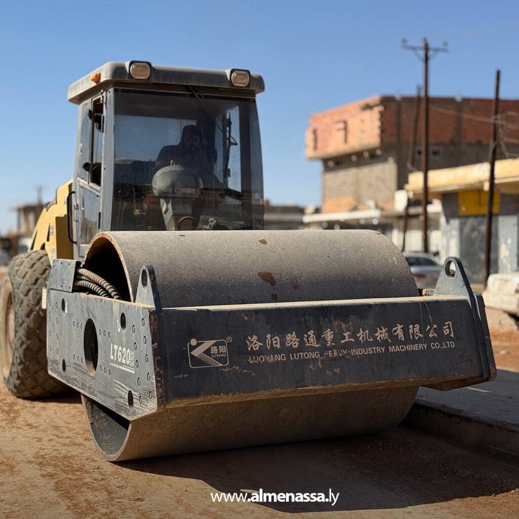 Extra 1.jpg17 1 مشروع طريق براك سبها: تقدم ملحوظ في الرصف بطول 14 كيلومترًا