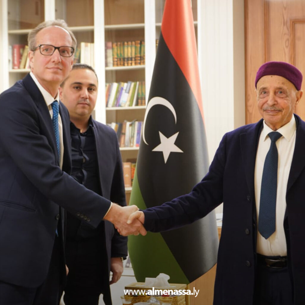 Extra 16.jpg4 16 عقيلة صالح يلتقي سفيري بريطانيا وفرنسا لبحث التطورات السياسية والانتخابات في ليبيا