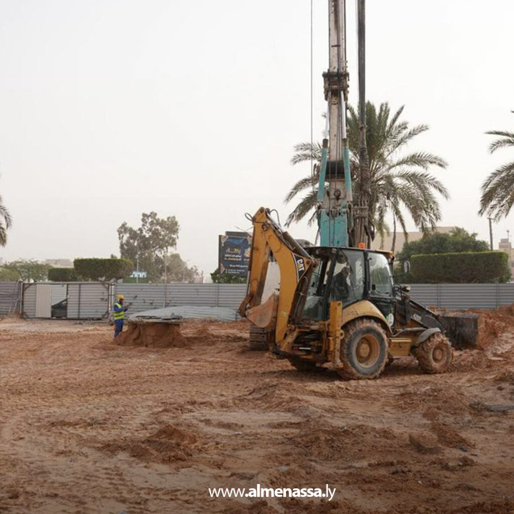 Extra 19.jpg3 19 تواصل أعمال إنشاء الجسرين بتقاطع جزيرة الفرناج