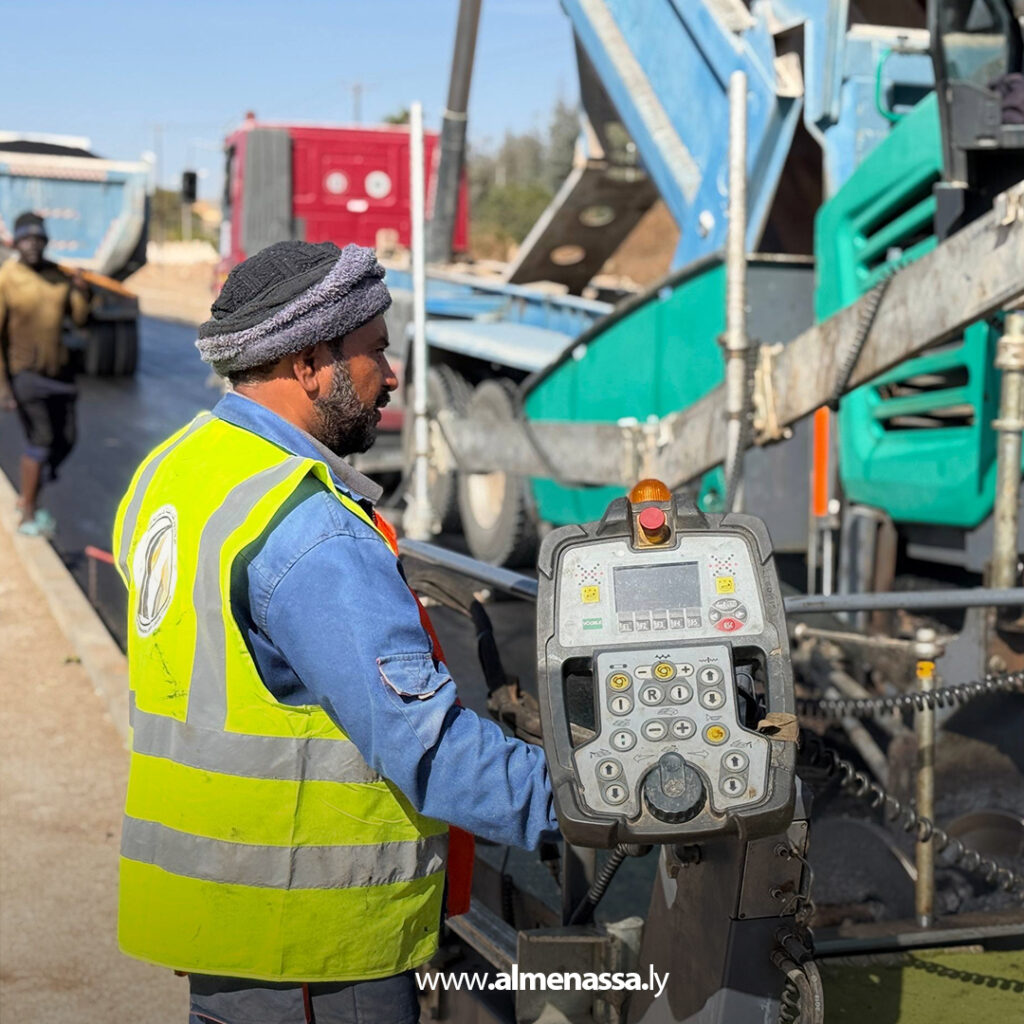 Extra 2.jpg6 2 مشروع طريق براك سبها: تقدم ملحوظ في الرصف بطول 14 كيلومترًا