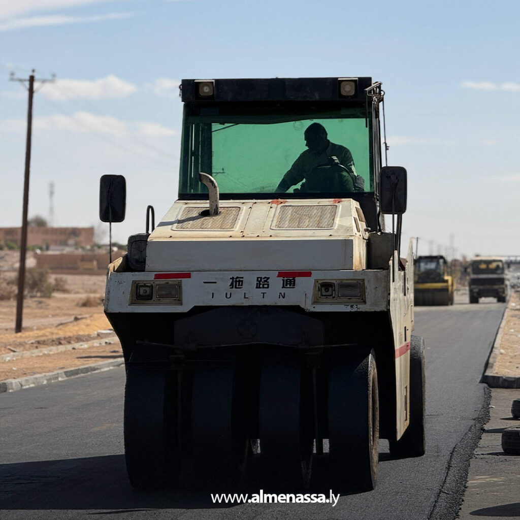 Extra 2.jpg8 2 مشروع طريق براك سبها: تقدم ملحوظ في الرصف بطول 14 كيلومترًا