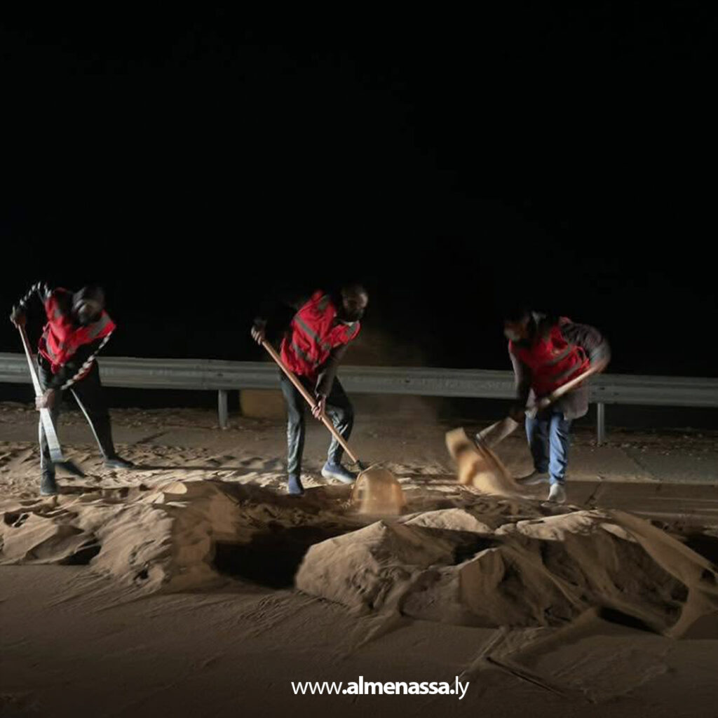 Extra 26.jpg2 26 الهلال الأحمر الليبي يستجيب للتقلبات الجوية في وادي الشاطئ