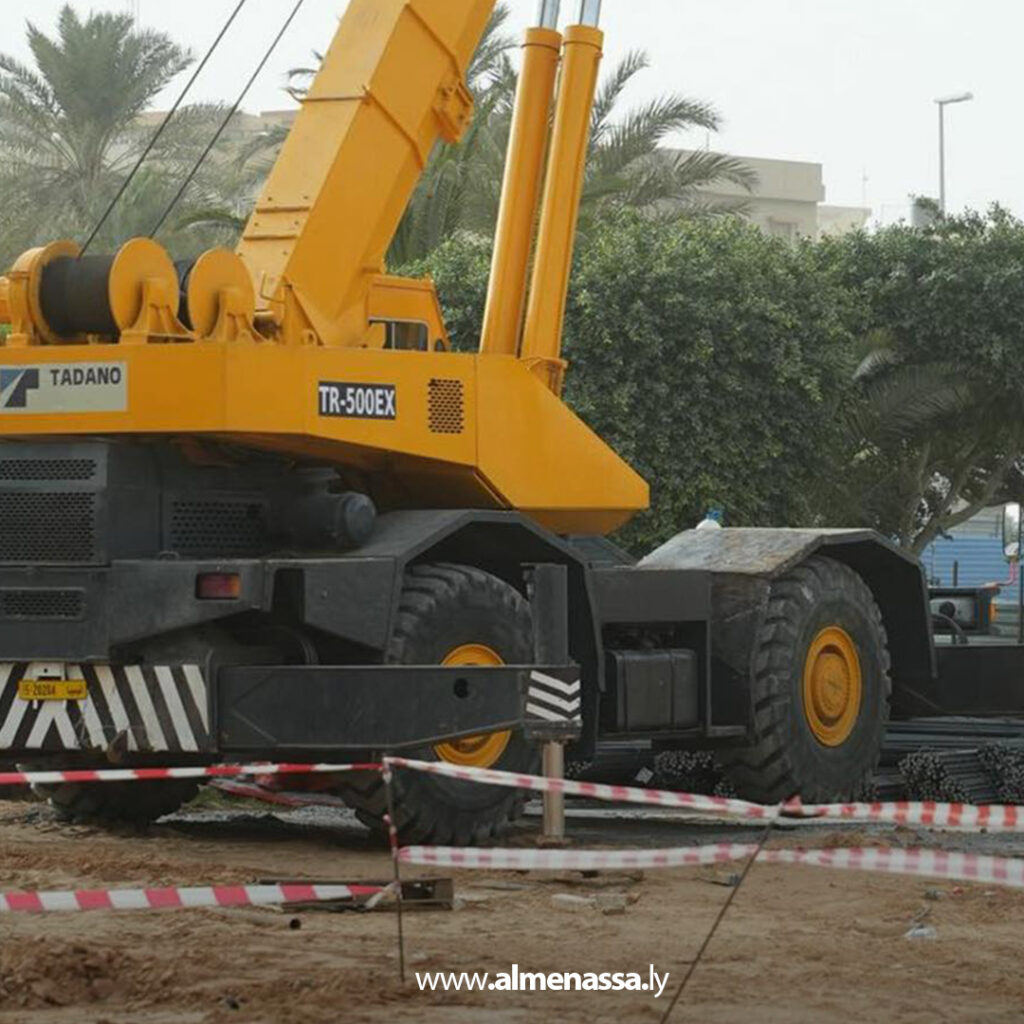 Extra 53 تواصل أعمال إنشاء الجسرين بتقاطع جزيرة الفرناج