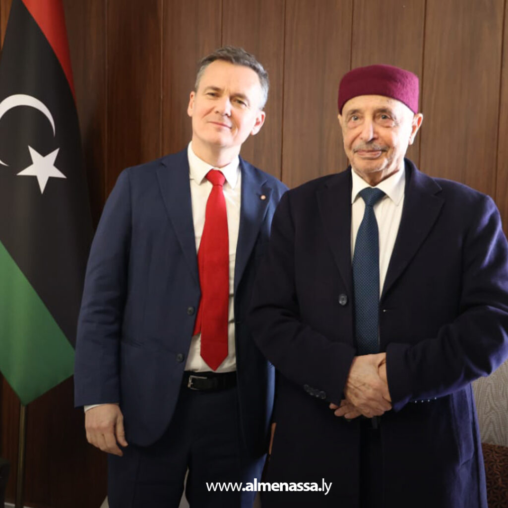 Extra 7.jpg6 7 عقيلة صالح يلتقي سفيري بريطانيا وفرنسا لبحث التطورات السياسية والانتخابات في ليبيا