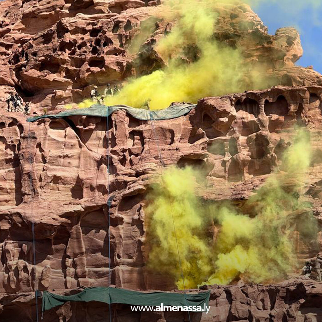 Extra .jpg11 التميمي يحضر تمرينًا تعبويًا بالذخيرة الحية للطلبة والضباط الليبيين في الأردن