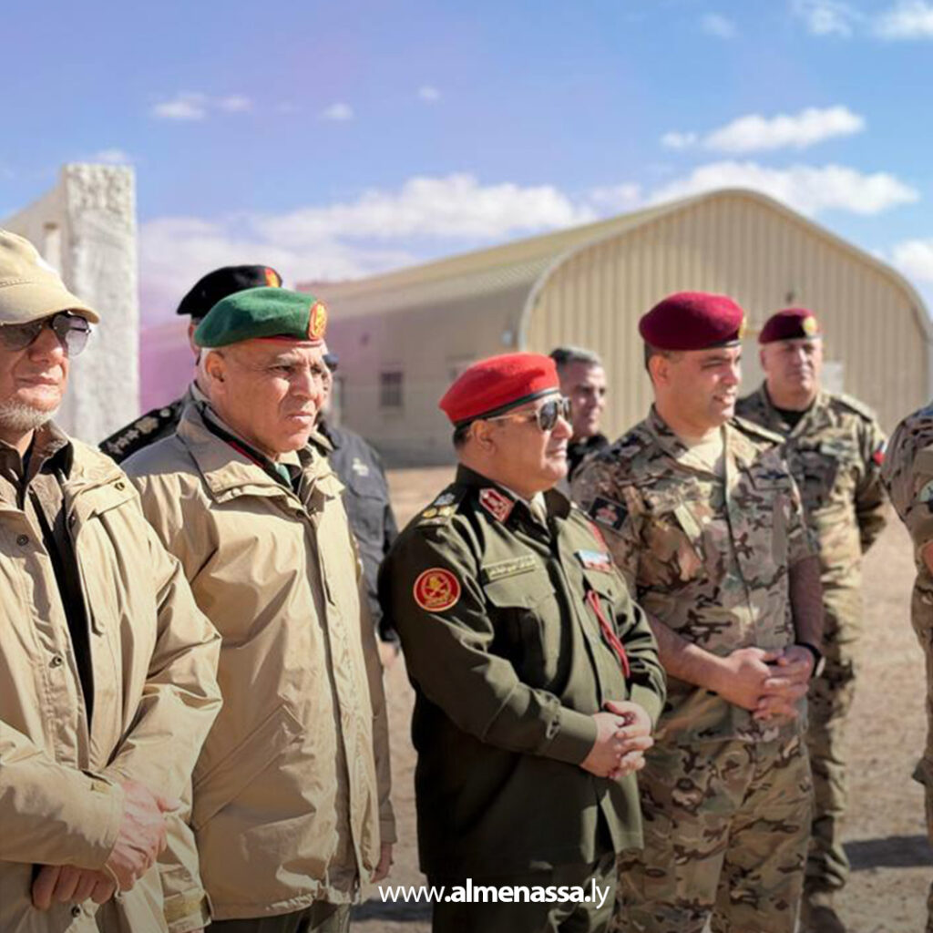 Extra .jpg16 التميمي يحضر تمرينًا تعبويًا بالذخيرة الحية للطلبة والضباط الليبيين في الأردن