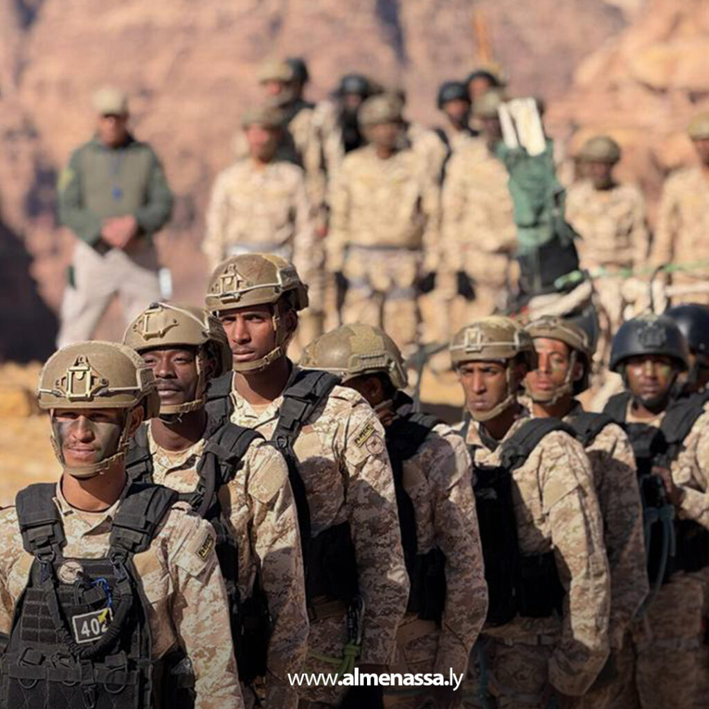 Extra .jpg18 التميمي يحضر تمرينًا تعبويًا بالذخيرة الحية للطلبة والضباط الليبيين في الأردن